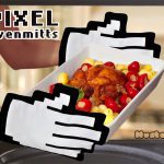 Pixel Ovenmitts from JustMustard.com